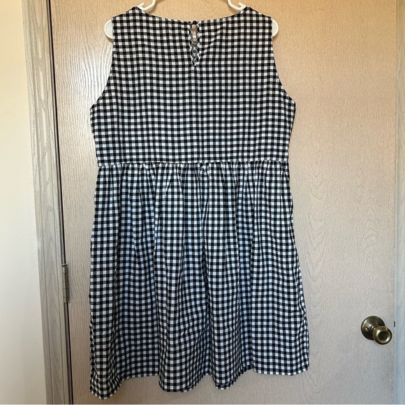☀️ Plaid Babydoll Dress - SHEIN - Size 1XL - Picture 2 of 7
